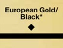 european gold black