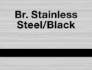 stainless steel black
