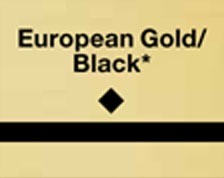 european gold black
