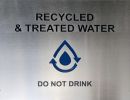 recycled water